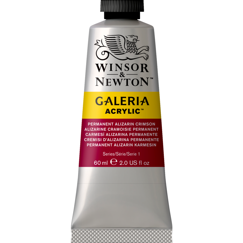 Winsor & Newton® Galeria Acrylic Paint Permanent Alizarin Crimson 60 mL