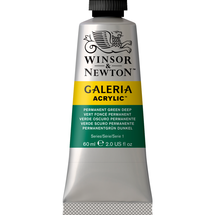 Winsor & Newton® Galeria Acrylic Paint Permanent Green Deep 60 mL