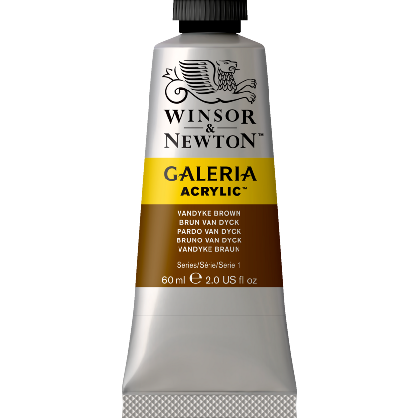 Winsor & Newton® Galeria Acrylic Paint Vandyke Brown 60 mL