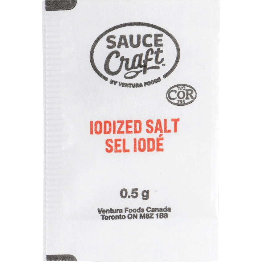 Salt Packets Single Serve 1,000/pkg