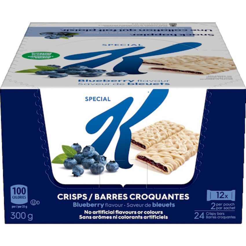 Kellogg's® Special K Fruit Crisp Bars Blueberry 25g 12/box