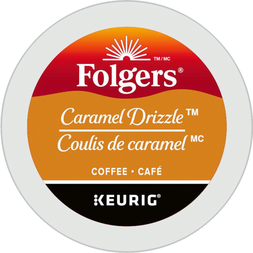 Folgers Coffee K-Cups® Caramel Drizzle Medium Roast 24/box