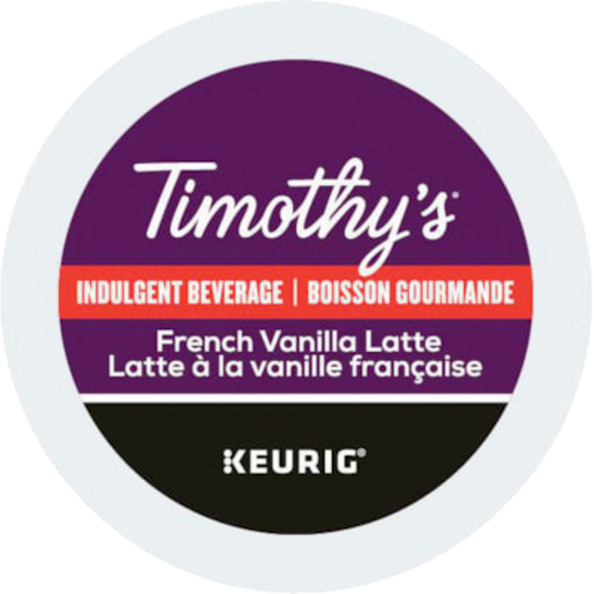 Timothy's® Coffee K-Cups® French Vanilla Latte 24/box