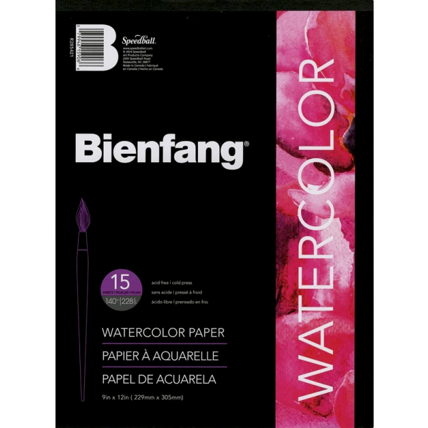 Bienfang® Watercolour Paper 140 lb 11" x 15" 15 sheets/pad
