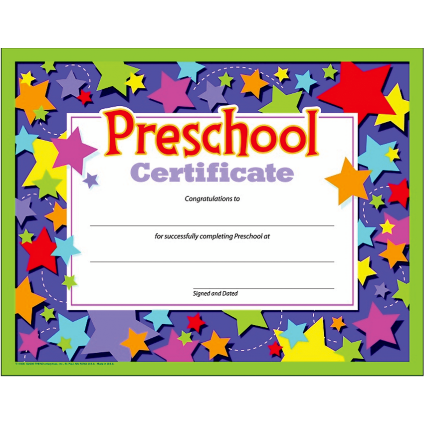 Trend® PK-K Certificates & Diplomas 8-1/2" x 11" 30/pkg