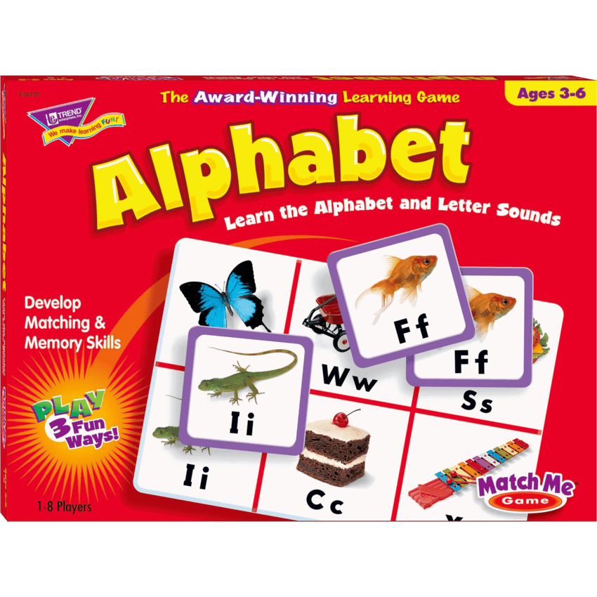 Trend® Match Me® Game Alphabet
