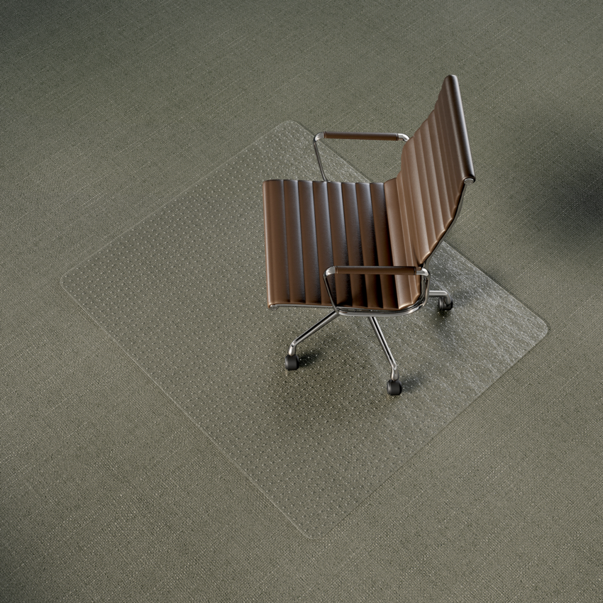 E.S. Robbins® Polycarbonate Chair Mat Low Pile 45" x 53"