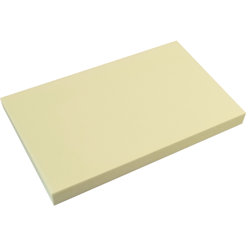 Basics® Recycled Self-Adhesive Notes 3" x 5" 100 sheets per pad Yellow 12 pads/pkg