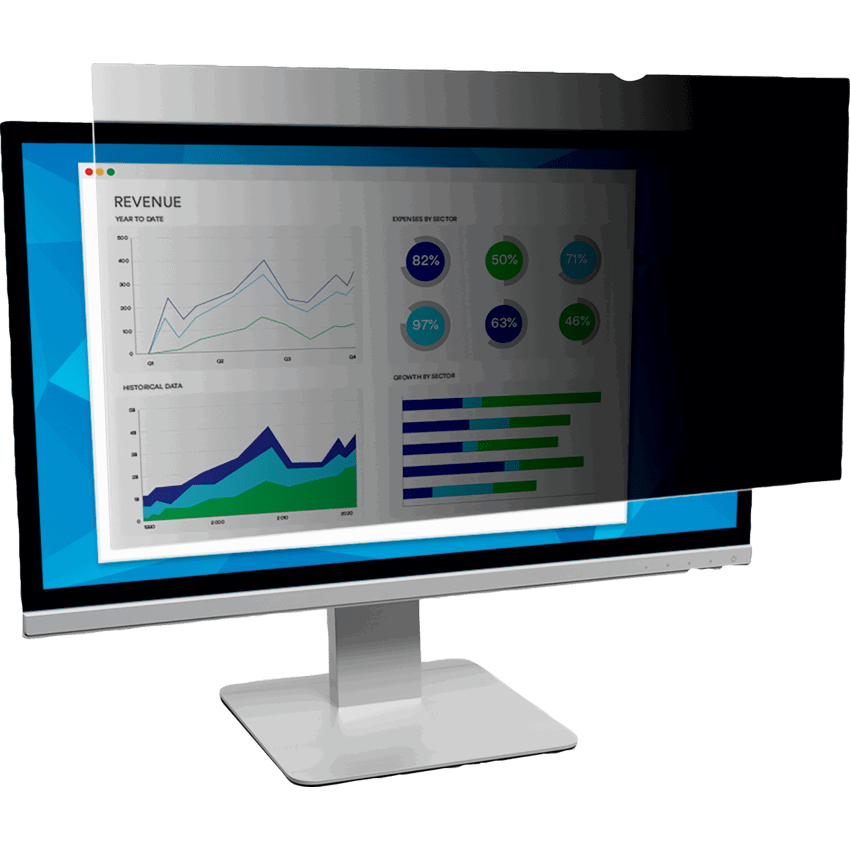 3M™ Notebook/LCD Privacy Standard Computer Filter 19"
