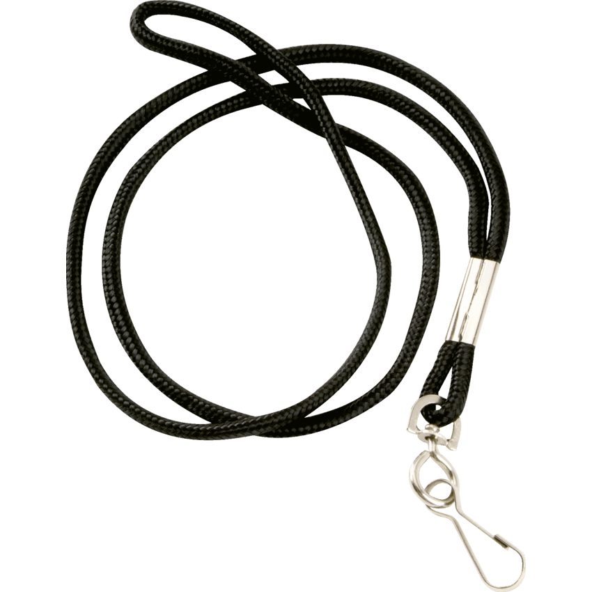 GBC® BadgeMates™ Nylon Badge Lanyard w/Swivel Clip 12/pkg