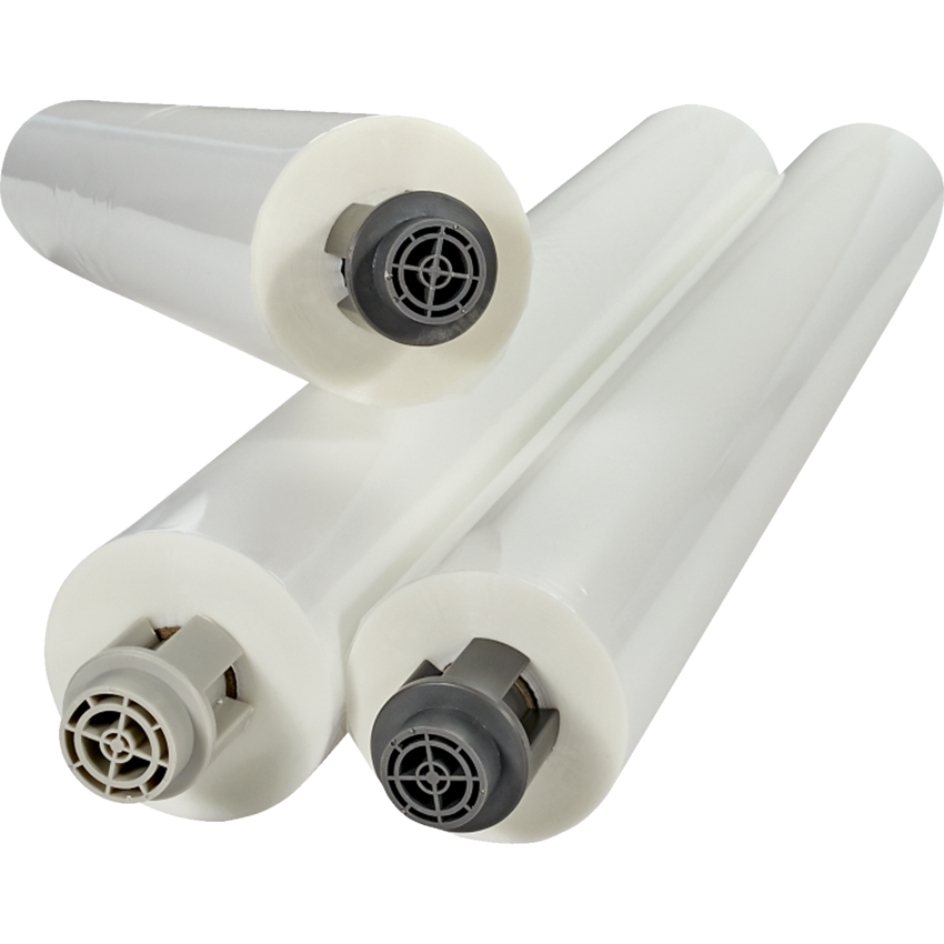 GBC® EZLoad™ Front and Back Clear Roll Film 1.7 mil 25" x 500'