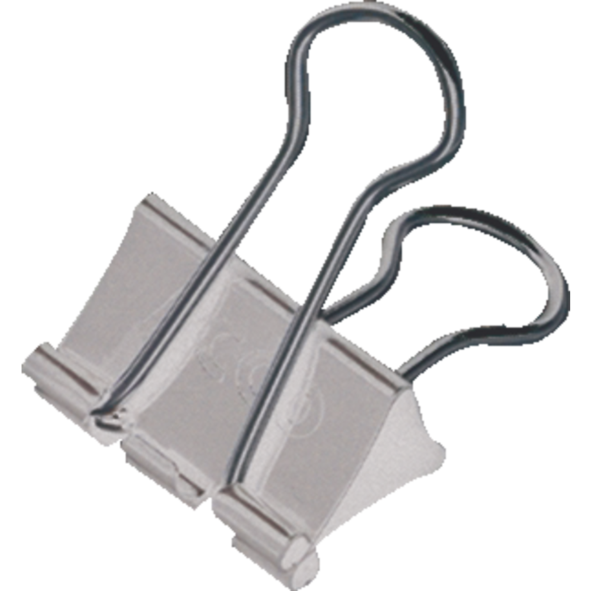 ACCO® Fold-Back Clips 1/2" 12/box