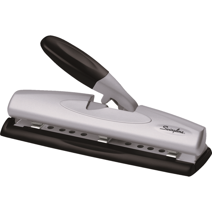 Swingline® LightTouch™ Three-Hole Light Touch Desktop Hole Punch
