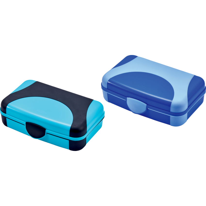 It's Academic Multi-Purpose Pencil Boxes Blue and Turquoise 2/pkg