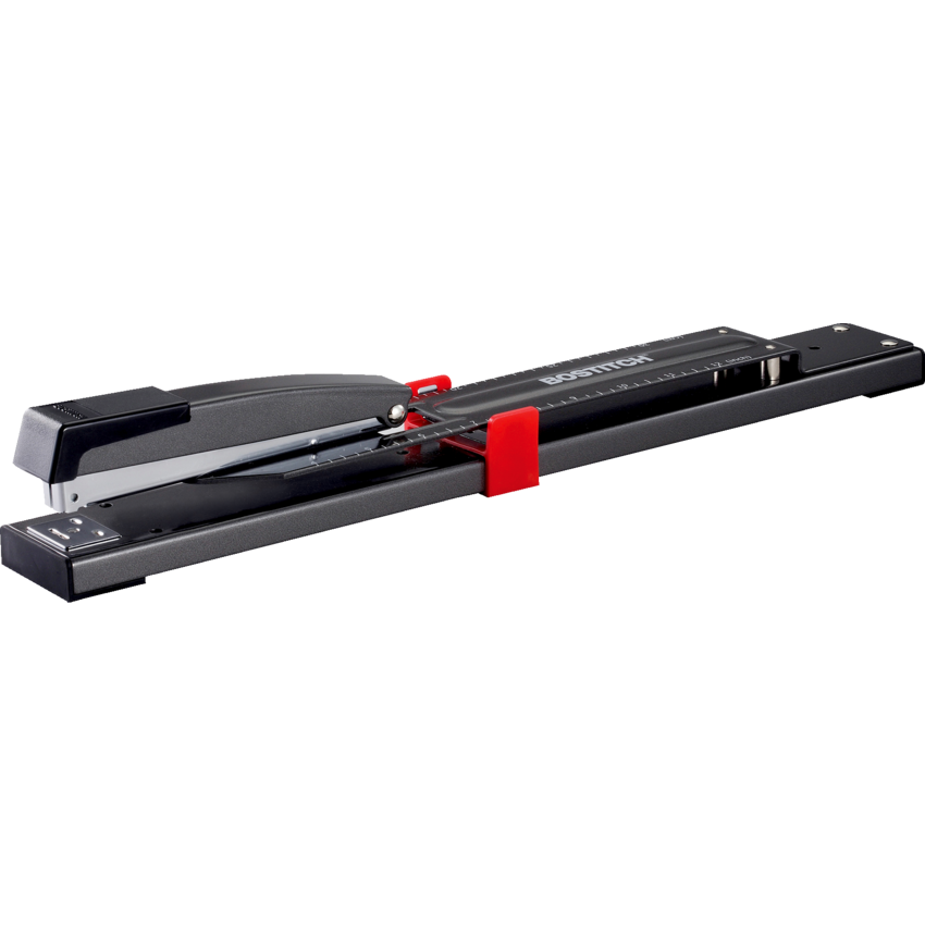 Bostitch® Long Reach® Booklet Stapler 12" throat length 20 sheets Black