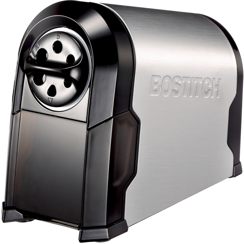 Bostitch® SuperPro™ Glow Antimicrobial Classroom Electric Pencil Sharpener Silver/Black