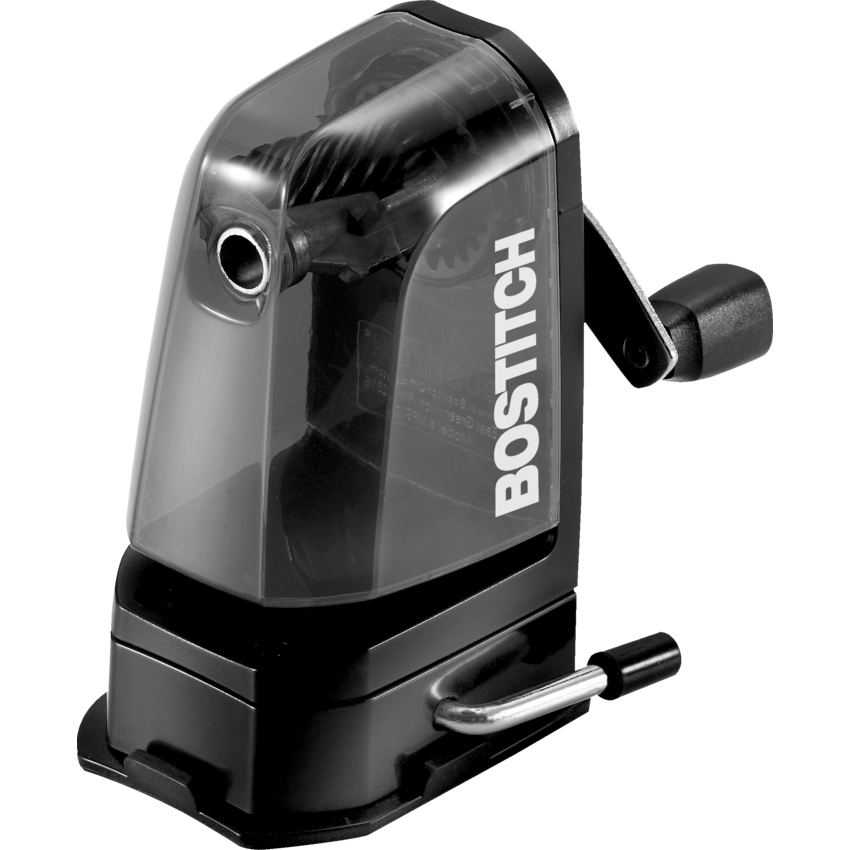 Bostitch® Multi-mount Manual Pencil Sharpener Black
