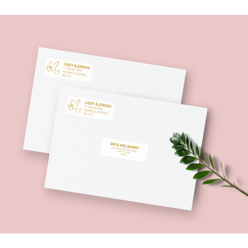 Avery® White Rectangle Labels with Easy Peel® 1" x 2-5/8" (750 Labels) Laser and Inkjet White 25 sheets/pkg