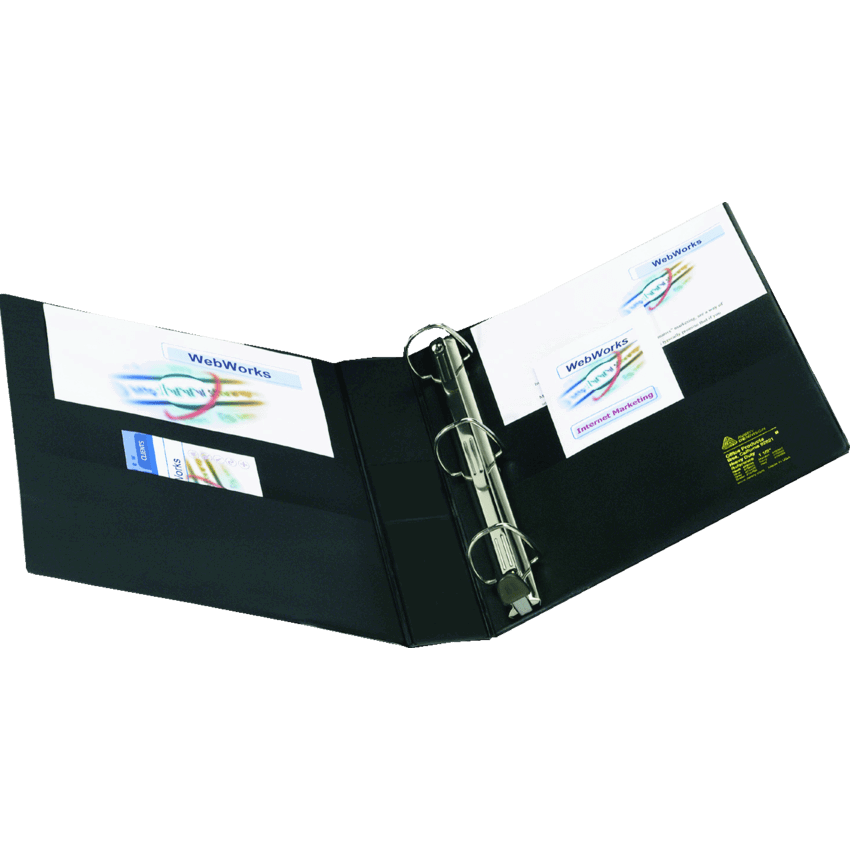 Avery® Heavy Duty Binders with One Touch™ Ring 5" Black