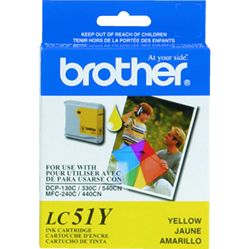 Brother Inkjet Cartridge LC51YS Yellow