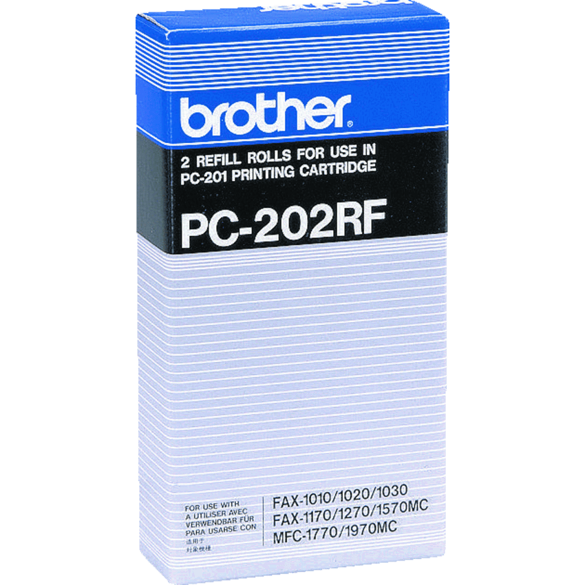 Brother Fax Cartridge and Film Refills PC202RF 2/box