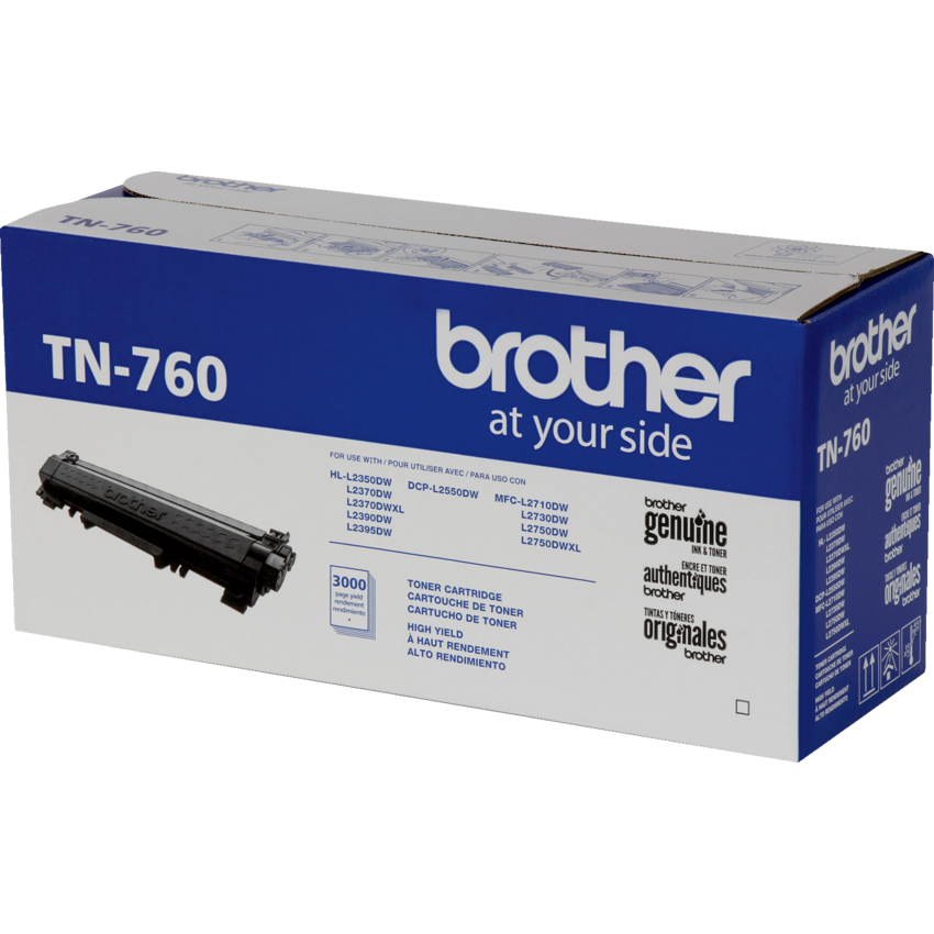 Brother Laser Cartridge High Yield TN760 Black