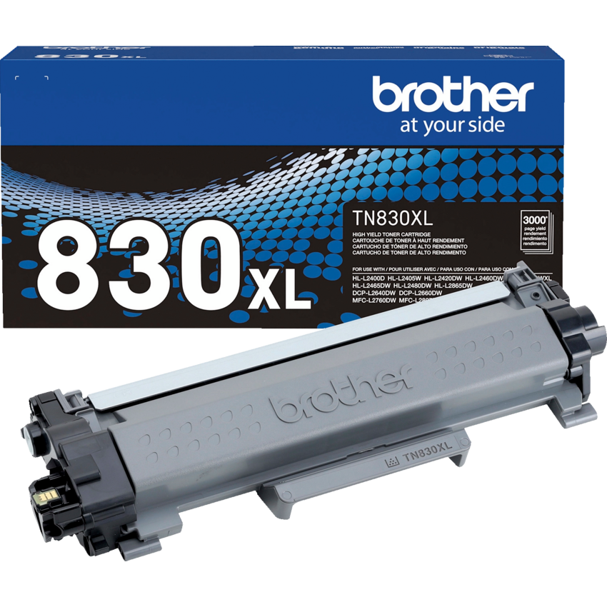 Brother Laser Cartridge High Yield TN830XL Black