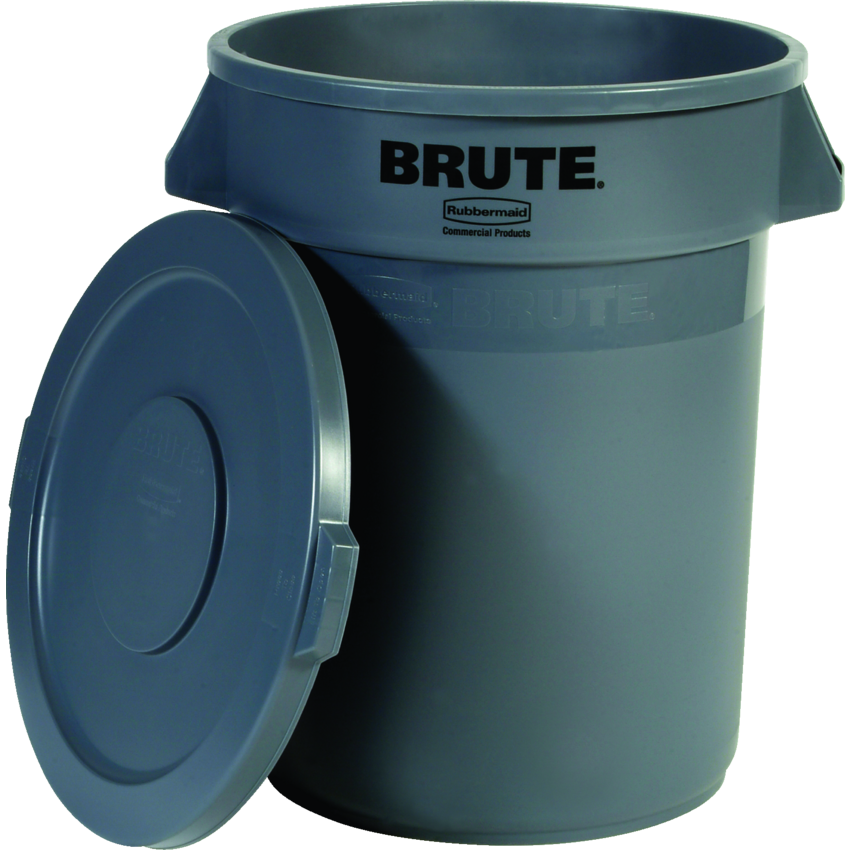 Rubbermaid® Brute® Waste Container 32 gal Grey