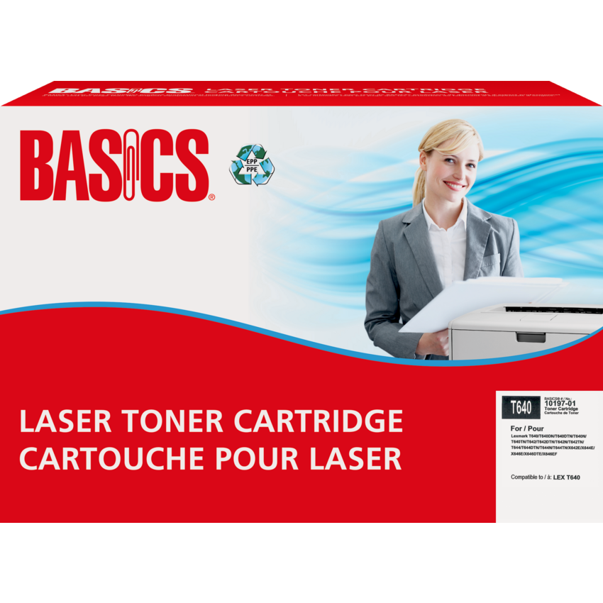 Basics® Remanufactured Laser Cartridge (Lexmark® 64015HA)