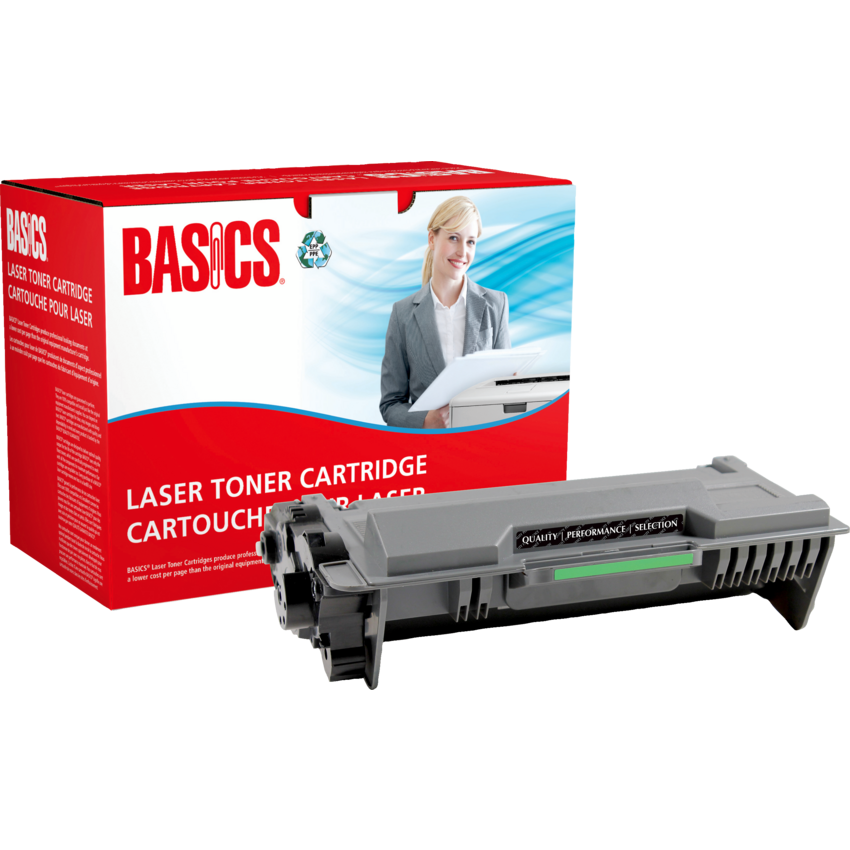 Basics® Remanufactured Laser Cartridge (Brother #TN820) Black
