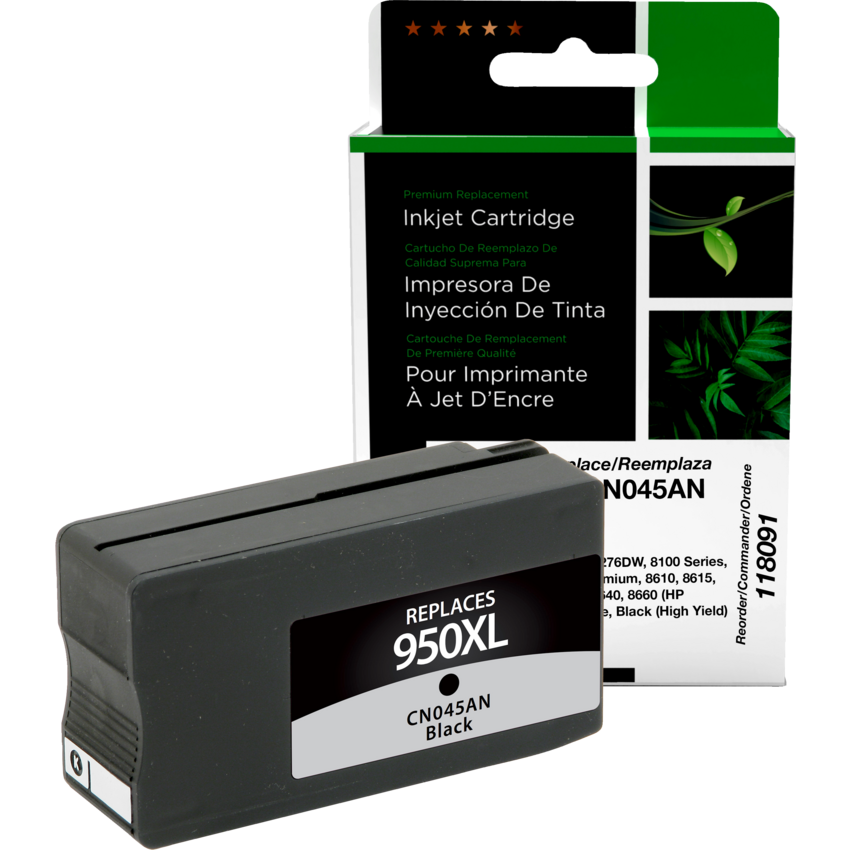 Clover Imaging Remanufactured Inkjet Cartridge HP 950XL High Yield Black
