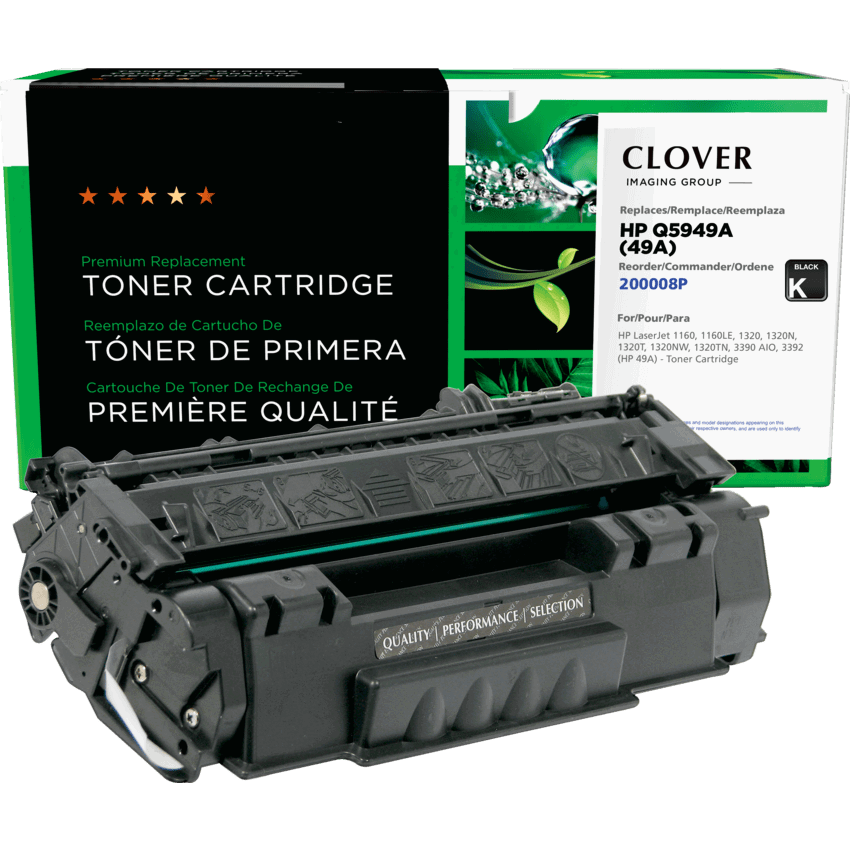 Clover Imaging Remanufactured Laser Cartridge (HP 49A) Black
