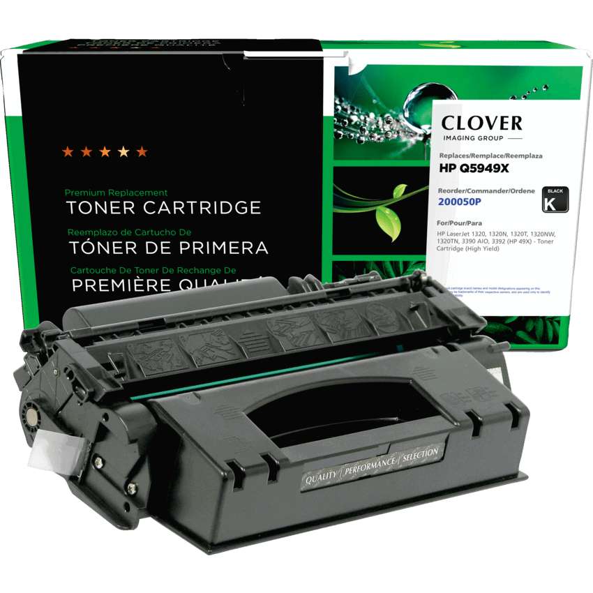 Clover Imaging Remanufactured Laser Cartridge (HP 49X) High Yield Black