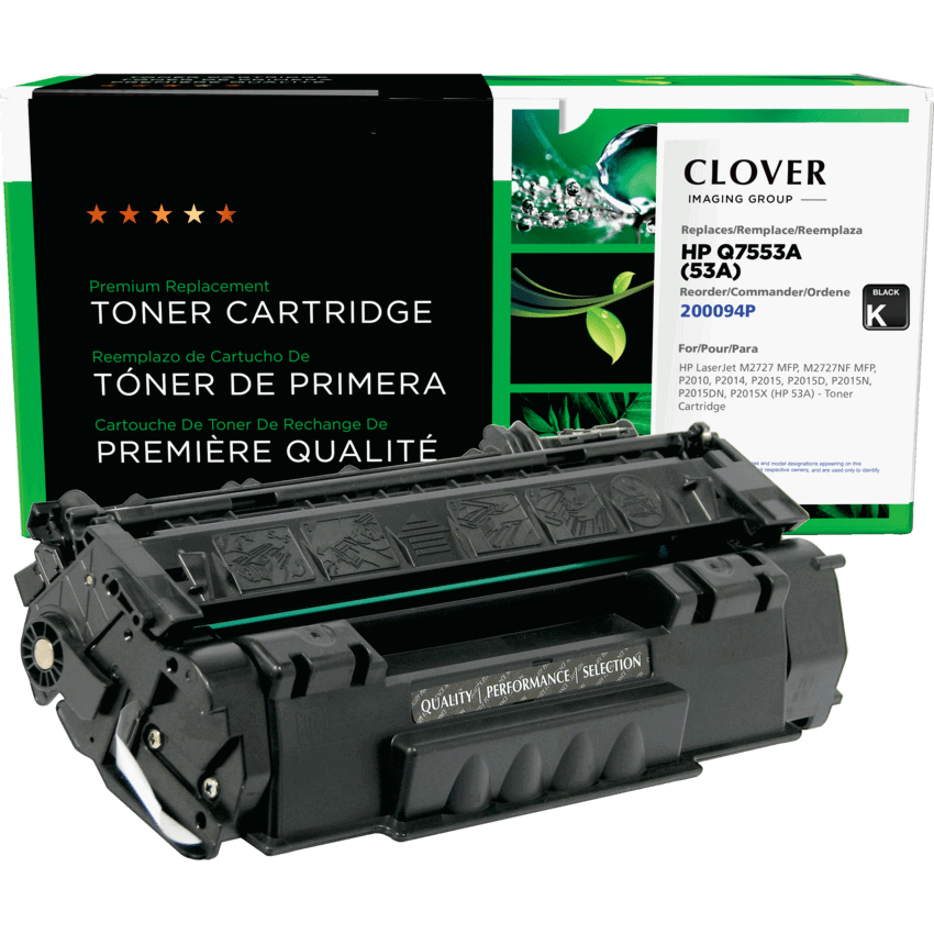 Clover Imaging Remanufactured Laser Cartridge (HP 53A) Black