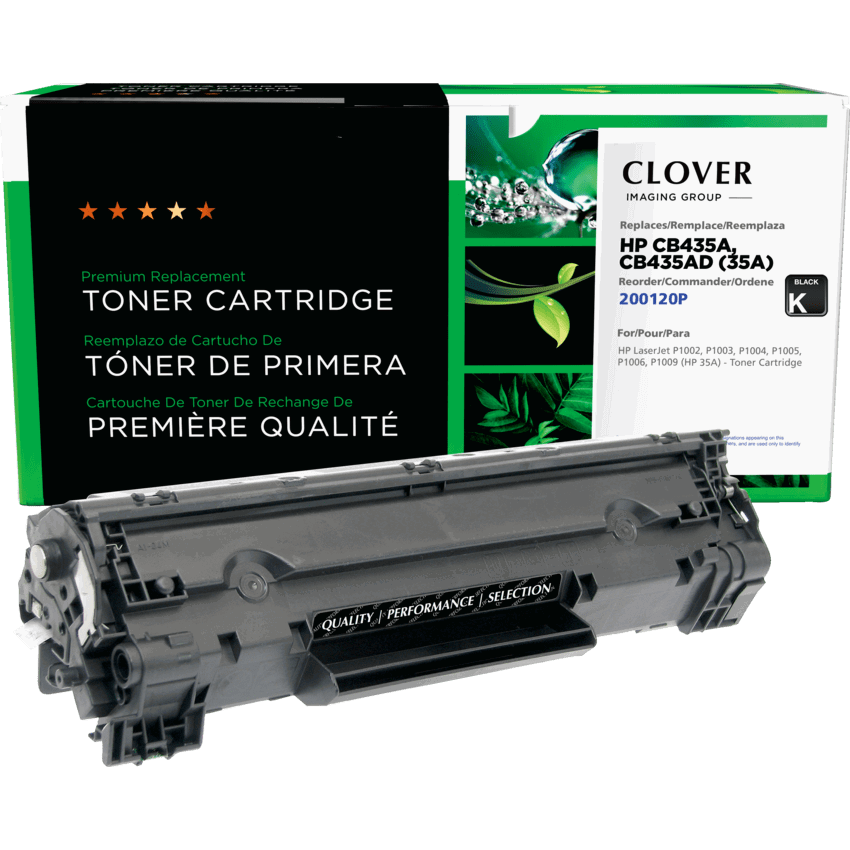 Clover Imaging Remanufactured Laser Cartridge (HP 35A) Black