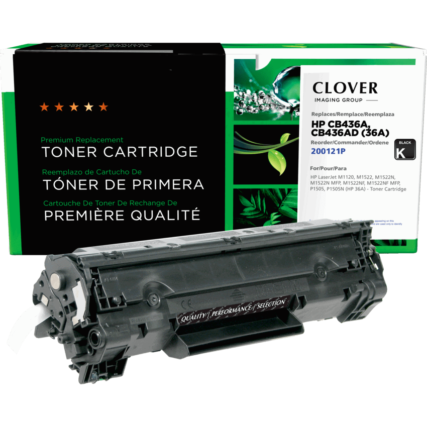 Clover Imaging Remanufactured Laser Cartridge (HP 36A) Black