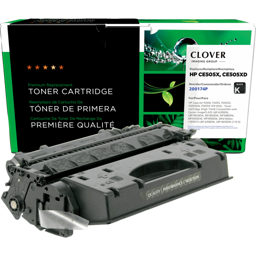 Clover Imaging Remanufactured Laser Cartridge (HP 05X) High Yield Black