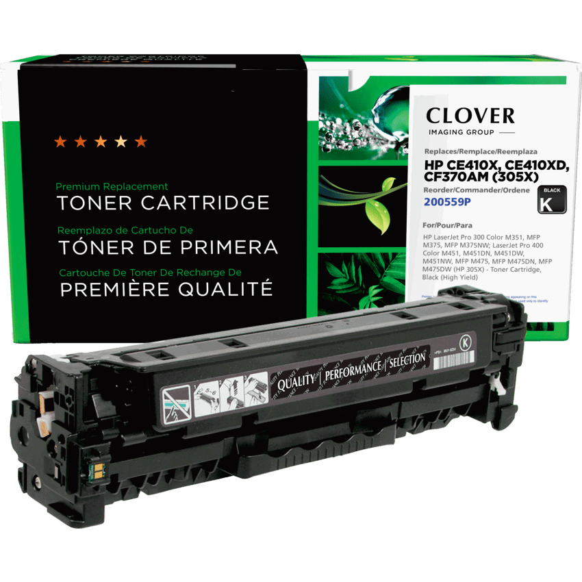 Clover Imaging Remanufactured Laser Cartridge (HP 305X) High Yield Black
