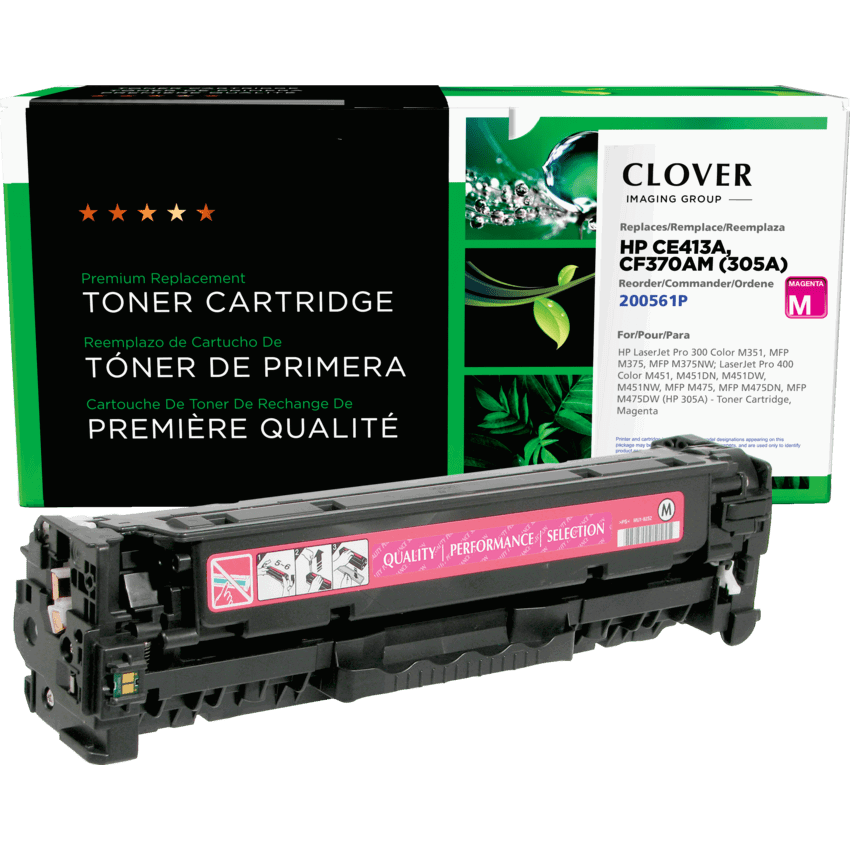 Clover Imaging Remanufactured Laser Cartridge (HP 305A) Magenta