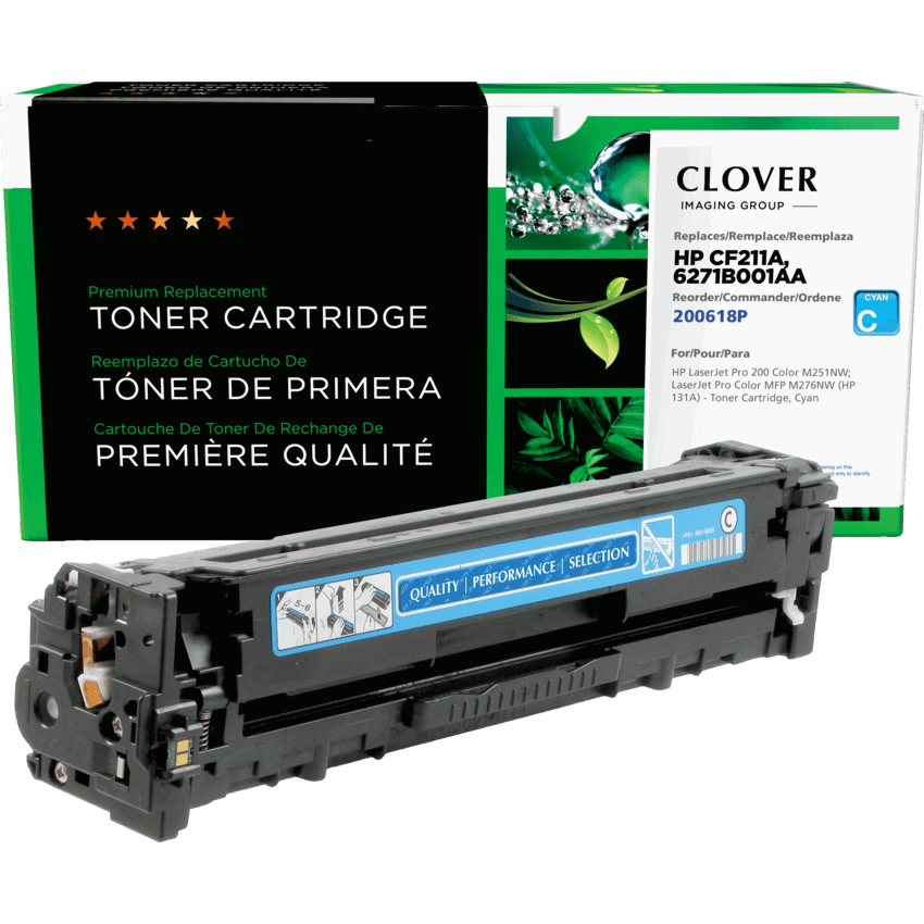 Clover Imaging Remanufactured Laser Cartridge (HP 131A) Cyan