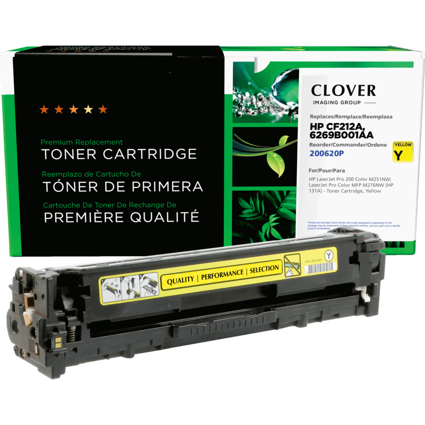 Clover Imaging Remanufactured Laser Cartridge (HP 131A) Yellow