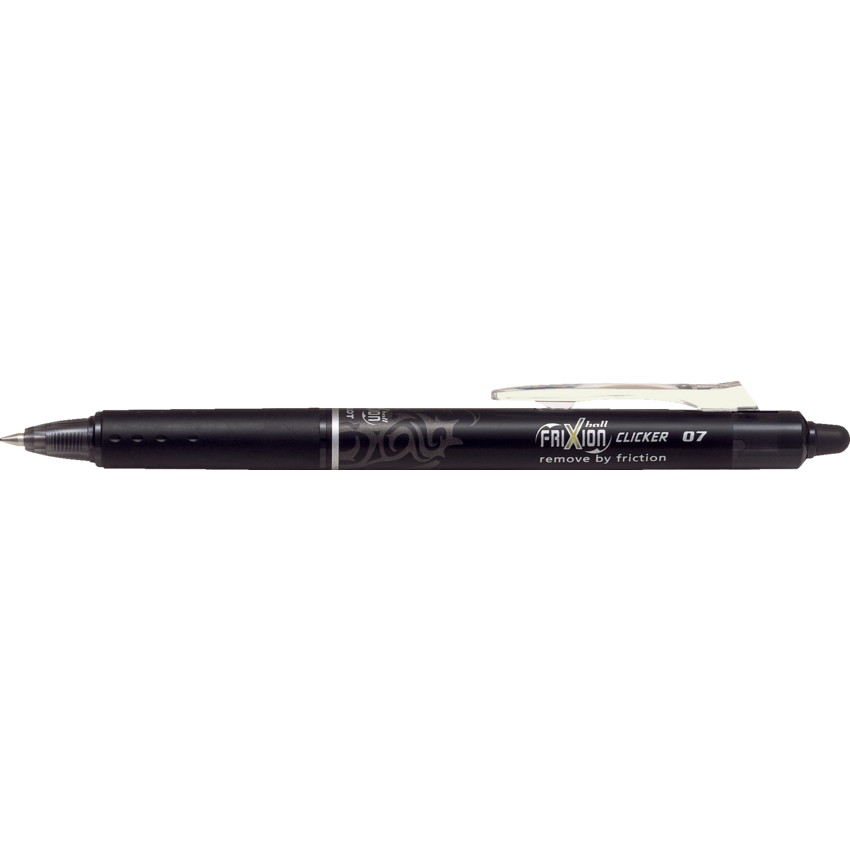 Pilot® FriXion® Ball Clicker Retractable Erasable Gel Pen 0.7 mm Black