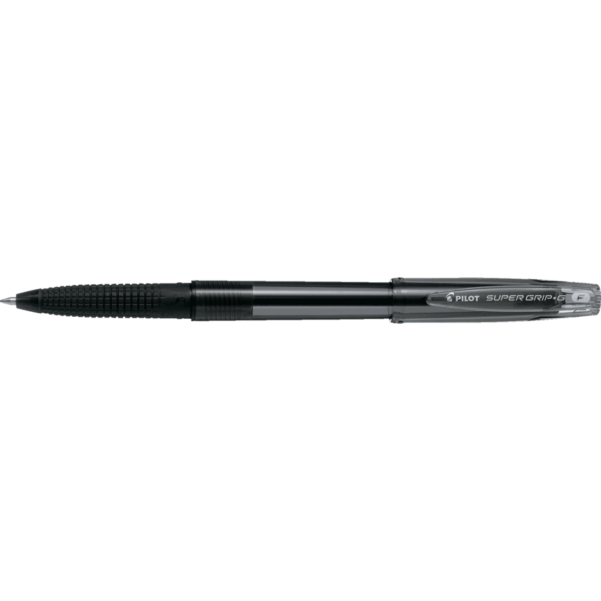 Pilot® Super Grip-G Stick Pen Fine Point Black