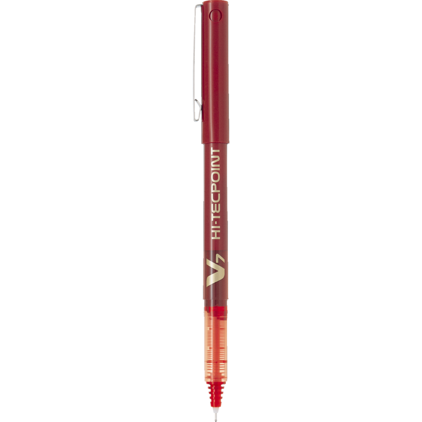 Pilot® Hi-Tecpoint V7 Roller Pen 0.7 mm Red