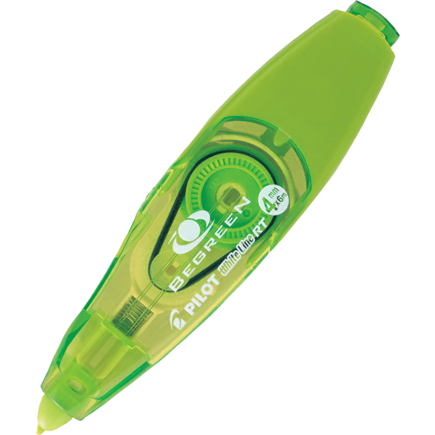 Pilot® BeGreen® White Line RT Correction Tape