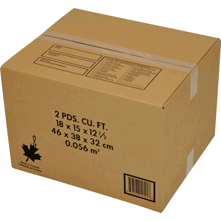 Crownhill Moving Boxes 2.0 cu. ft. Kraft 10/pkg
