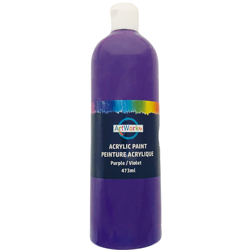 ArtWorks Acrylic Paints 473 mL Purple