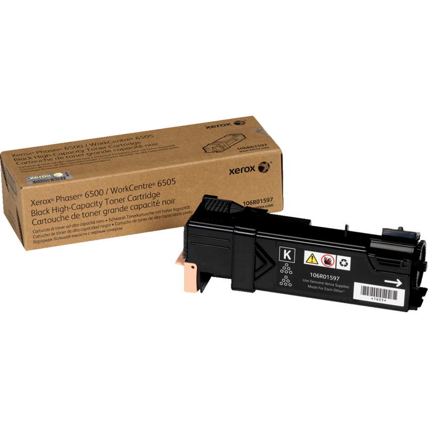 Xerox Laser Cartridges 106R01597 High yield Black