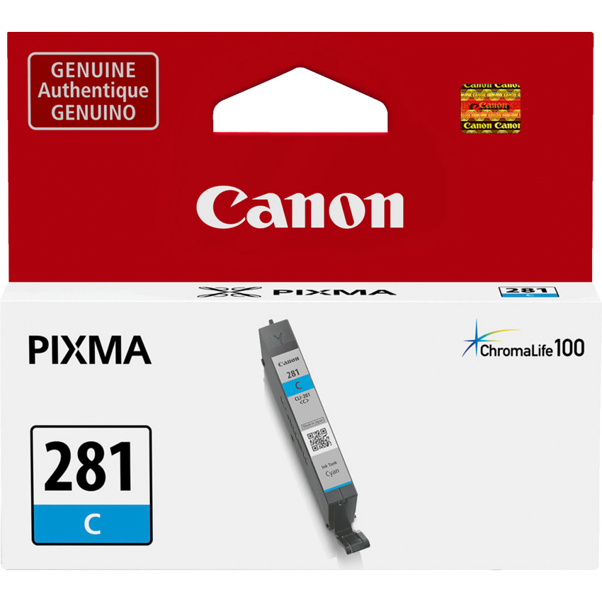 Canon Inkjet Cartridge CLI-281 Cyan