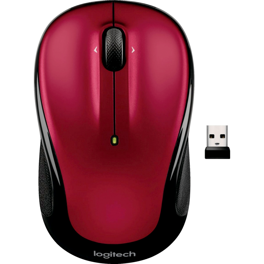 Logitech® M325S Wireless Laser Mouse Red
